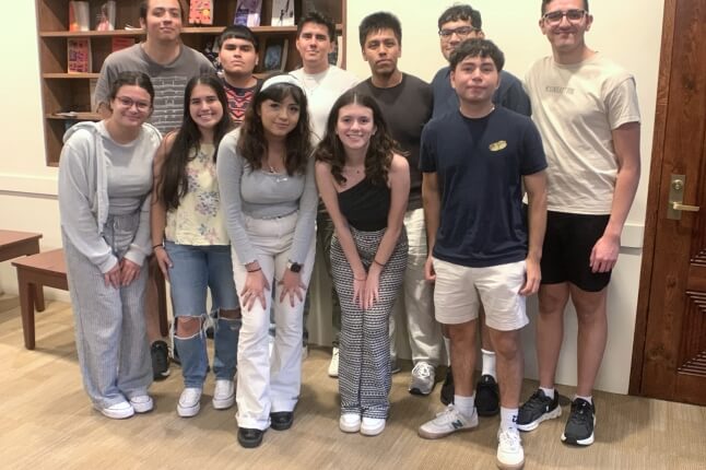 The 2024-25 executive board for the Harvard Society of Professional Engineers